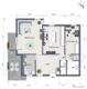 Blömker! Gut geschnittene 3,5-Zimmer Wohnung mit Balkon und Tiefgaragenstellplatz in Gladbeck-Mitte! - Grundriss