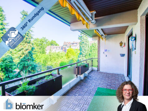 Blömker! Individuelle Gestaltungsmöglichkeit der Wohnräume! Innenstadtnähe und TG-Stellplatz!, 45964 Gladbeck, Etagenwohnung