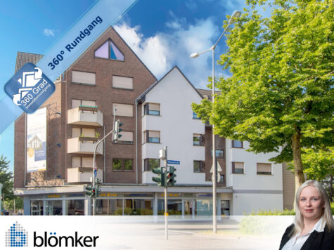 Blömker! Vermietete 4,5-Raum-Wohnung im ersten Obergeschoss mit Balkon im Herzen von Gladbeck!, 45964 Gladbeck, Etagenwohnung