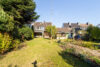 Blömker! Zweifamilienhaus mit tollem Garten und Garage in Bestlage von GLA-Rentfort! - Rückansicht Garten