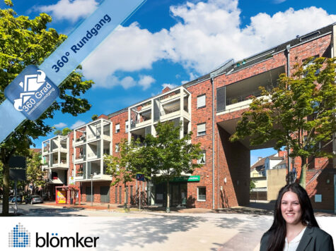 Blömker! Helle 2,5-Zimmer-Wohnung in bester Lage zur Innenstadt Gladbecks mit Loggia und Tiefgarage!, 45964 Gladbeck, Etagenwohnung