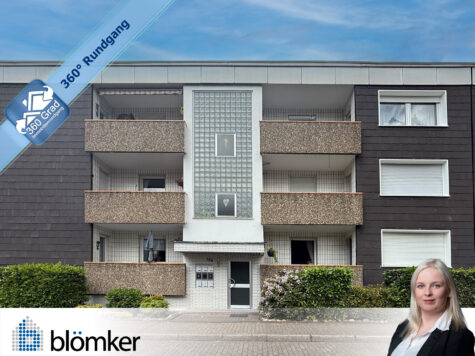 Blömker! Kapitalanlage oder Selbstnutzung? Hier ist alles möglich. 3,5 Raum Whg. in Schmachtendorf, 46147 Oberhausen, Etagenwohnung