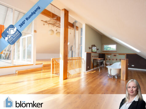 Blömker! Mit Grundstück: Architektenhaus zum Verlieben – inkl. Garage, Kamin & Kota im Garten, 45966 Gladbeck, Einfamilienhaus