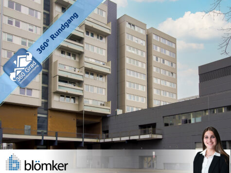 Blömker! Kapitalanleger aufgepasst: Vermietete 1,5-Zimmer Wohnung im Sanierungsgebiet Marl., 45768 Marl, Etagenwohnung