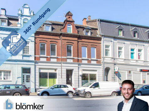 Blömker! Renditeobjekt mit Mischnutzung! Vier Gewerbeeinheiten und drei Wohnungen in GE-Feldmark!, 45883 Gelsenkirchen, Haus