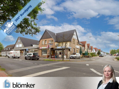 Blömker! Ein Traum für Kapitalanleger: Fünf Gewerbe- und zwei Wohneinheiten in Gladbeck-Zweckel!, 45966 Gladbeck, Mehrfamilienhaus