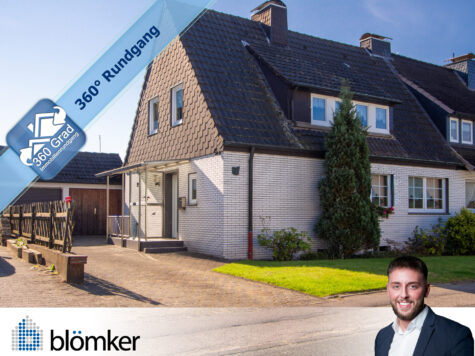 Blömker! Zweifamilienhaus mit tollem Garten und Garage in Bestlage von GLA-Rentfort!, 45966 Gladbeck / Gladbeck-Rentfort, Doppelhaushälfte