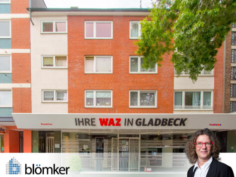 Blömker! Wohnung ist zum Einzug renoviert! 4,5-Raum mit Loggia in der Gladbecker Innenstadt!, 45964 Gladbeck, Etagenwohnung