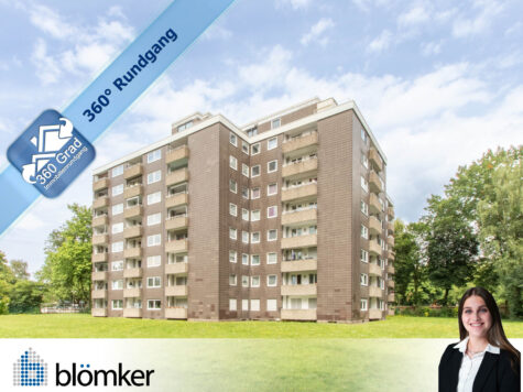 Blömker! Barrierearme helle 2,5-Zimmer ETW mit Loggia! Als Kapitalanlage oder zur Selbstnutzung!, 45966 Gladbeck / Gladbeck-Rentfort, Etagenwohnung