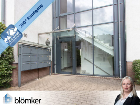 Blömker! Barrierearme 3,5 Raum ETW mit Balkon, Stellplatz & Top-Anbindung in Gladbeck-Mitte, 45964 Gladbeck, Erdgeschosswohnung